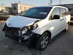 Toyota salvage cars for sale: 2011 Toyota Sienna Base