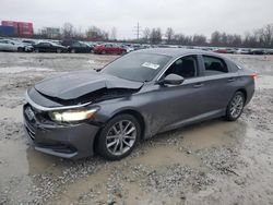 Salvage cars for sale at Columbus, OH auction: 2021 Honda Accord LX