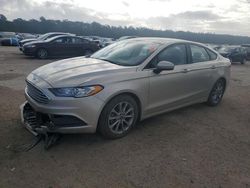 Salvage cars for sale at Harleyville, SC auction: 2017 Ford Fusion SE