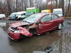 Salvage cars for sale at East Granby, CT auction: 2008 Honda Civic LX