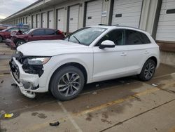 Salvage cars for sale at Louisville, KY auction: 2021 Audi Q5 Premium