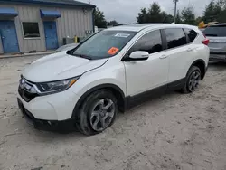 Salvage cars for sale at Midway, FL auction: 2017 Honda CR-V EXL