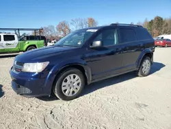 Salvage cars for sale at Hampton, VA auction: 2018 Dodge Journey SE