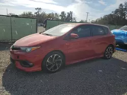 Salvage cars for sale at Riverview, FL auction: 2016 Scion IM