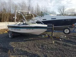 Salvage boats for sale at Fredericksburg, VA auction: 1995 Correct Craft Boat With Trailer