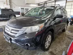 Salvage cars for sale at Littleton, CO auction: 2012 Honda CR-V EXL