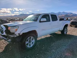 Salvage cars for sale at Magna, UT auction: 2013 Toyota Tacoma Double Cab Long BED