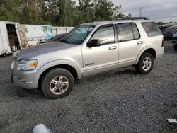 Ford Explorer xlt salvage cars for sale: 2008 Ford Explorer XLT