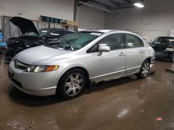 Vehiculos salvage en venta de Copart Elgin, IL: 2007 Honda Civic LX