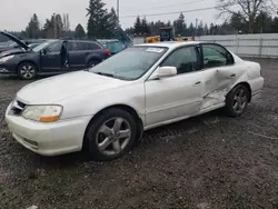 Acura salvage cars for sale: 2002 Acura 3.2TL TYPE-S