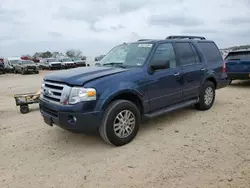 Salvage cars for sale at San Antonio, TX auction: 2013 Ford Expedition XLT