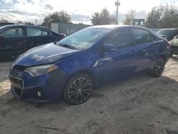 Toyota Corolla l salvage cars for sale: 2016 Toyota Corolla L