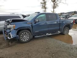 Salvage cars for sale at San Martin, CA auction: 2020 GMC Sierra K1500 AT4