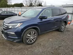 Salvage cars for sale at Finksburg, MD auction: 2018 Honda Pilot Touring