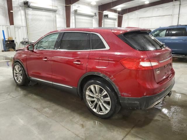 2018 Lincoln MKX Reserve