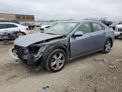 Salvage cars for sale at Kansas City, KS auction: 2014 Acura TSX