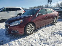 Chevrolet Malibu salvage cars for sale: 2016 Chevrolet Malibu Limited LTZ