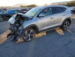 Salvage cars for sale at Las Vegas, NV auction: 2017 Hyundai Tucson Limited