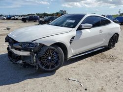 Salvage cars for sale at West Palm Beach, FL auction: 2021 BMW M4