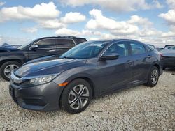 Salvage cars for sale at Taylor, TX auction: 2016 Honda Civic LX