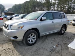 Salvage cars for sale at Seaford, DE auction: 2008 Toyota Highlander