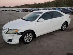 Salvage cars for sale at Harleyville, SC auction: 2010 Toyota Camry Base