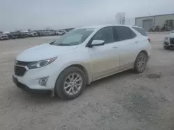 Salvage cars for sale at Kansas City, KS auction: 2018 Chevrolet Equinox LT