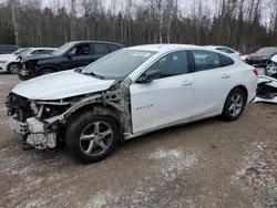 Chevrolet Vehiculos salvage en venta: 2017 Chevrolet Malibu LS