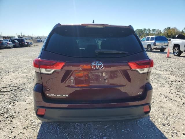 2019 Toyota Highlander LE