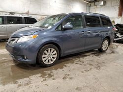 Salvage cars for sale from Copart Milwaukee, WI: 2015 Toyota Sienna XLE