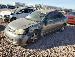 Salvage cars for sale at Phoenix, AZ auction: 2005 Honda Civic EX