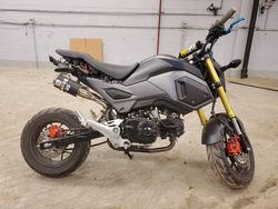 Salvage cars for sale from Copart Wheeling, IL: 2018 Honda Grom 125