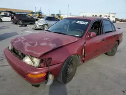 Salvage cars for sale at Grand Prairie, TX auction: 1996 Toyota Corolla DX