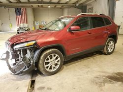 Vehiculos salvage en venta de Copart West Mifflin, PA: 2017 Jeep Cherokee Latitude