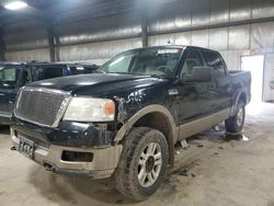 Ford salvage cars for sale: 2004 Ford F150 Supercrew