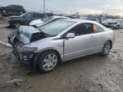 Salvage cars for sale at Indianapolis, IN auction: 2011 Honda Civic LX