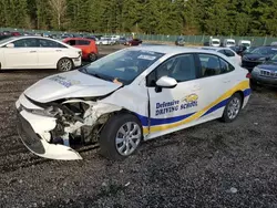 2022 Toyota Corolla LE en venta en Graham, WA