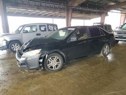 Salvage cars for sale at American Canyon, CA auction: 2006 Honda Accord EX