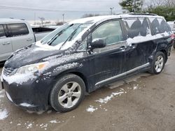 Salvage cars for sale at Lexington, KY auction: 2012 Toyota Sienna LE