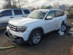 Volkswagen salvage cars for sale: 2018 Volkswagen Atlas SEL