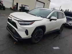 Salvage cars for sale at Woodburn, OR auction: 2022 Toyota Rav4 SE