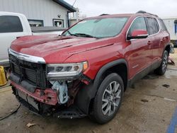 Salvage cars for sale at Pekin, IL auction: 2022 GMC Acadia SLE