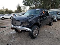 Salvage cars for sale at Midway, FL auction: 2002 Ford F150