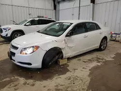 Salvage cars for sale at Franklin, WI auction: 2012 Chevrolet Malibu LS