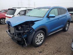 Salvage cars for sale at Elgin, IL auction: 2017 Hyundai Tucson Limited