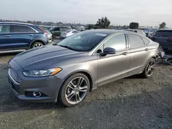 Salvage cars for sale at Antelope, CA auction: 2014 Ford Fusion Titanium