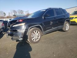 Salvage cars for sale from Copart Spartanburg, SC: 2015 Jeep Cherokee Limited