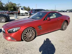 Salvage cars for sale at Riverview, FL auction: 2018 Mercedes-Benz SL 550