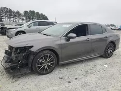 Salvage cars for sale at Loganville, GA auction: 2021 Toyota Camry SE