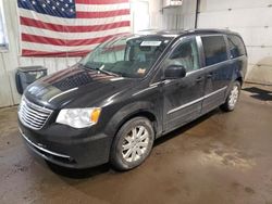 Salvage cars for sale at Lyman, ME auction: 2016 Chrysler Town & Country Touring